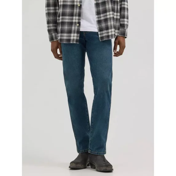 Wrangler Men's Relaxed Fit Straight Jeans - Dark Wash 30x30