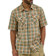 Wrangler® Men's Relaxed Stretch Poplin Shirt