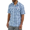 thumbnail image 1 of Wrangler® Men's Relaxed Stretch Poplin Shirt, 1 of 4