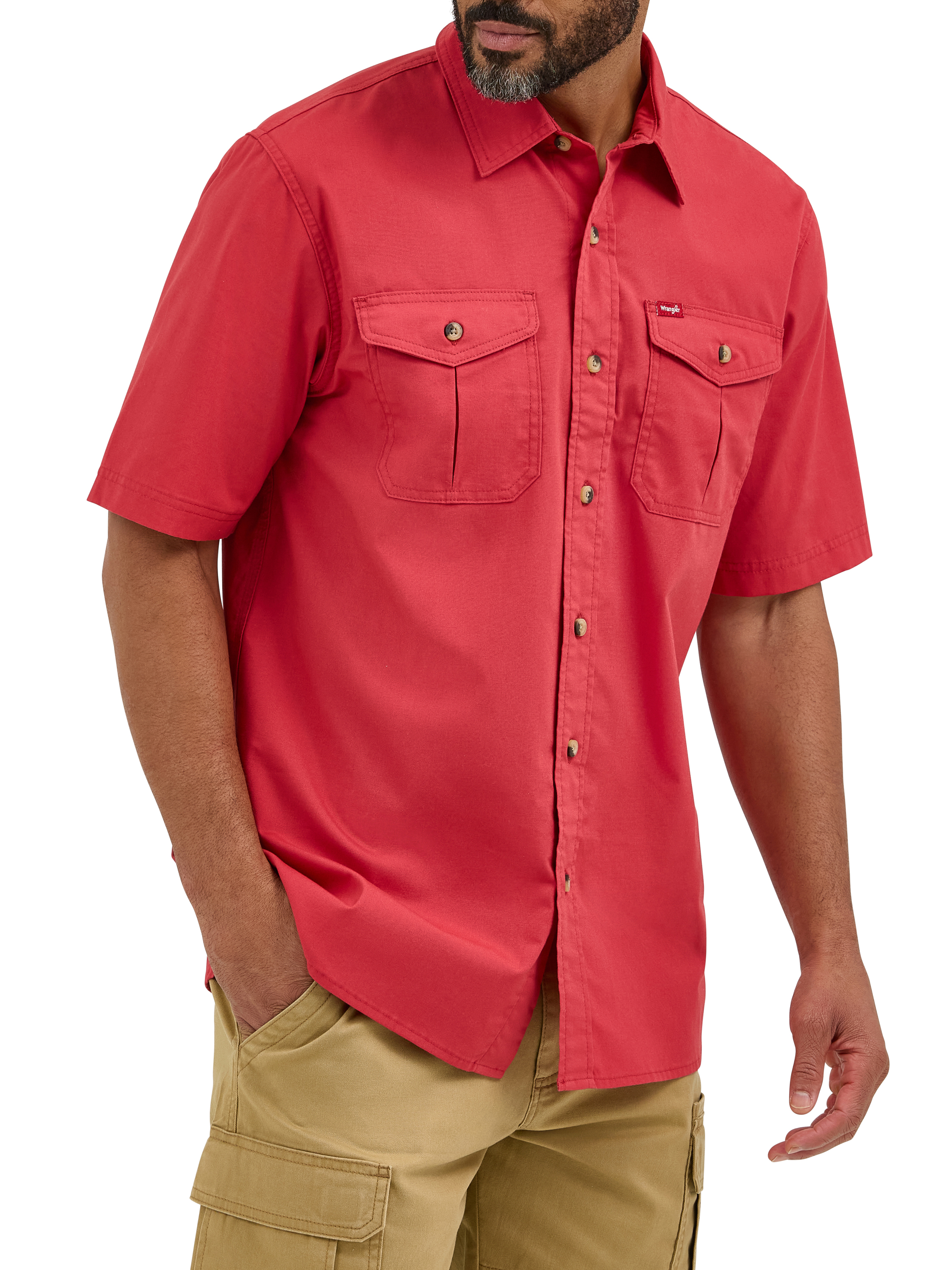 Wrangler Men S Relaxed Stretch Short Sleeve Shirt Sizes S 5XL: Worth Buying?