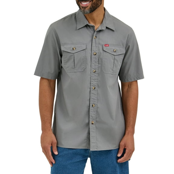 Wrangler Mens Short Sleeve Hero Twill Shirt
