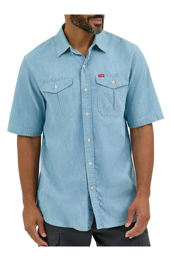 ® Men's Relaxed Stretch Short Sleeve Shirt, Sizes S-5XL