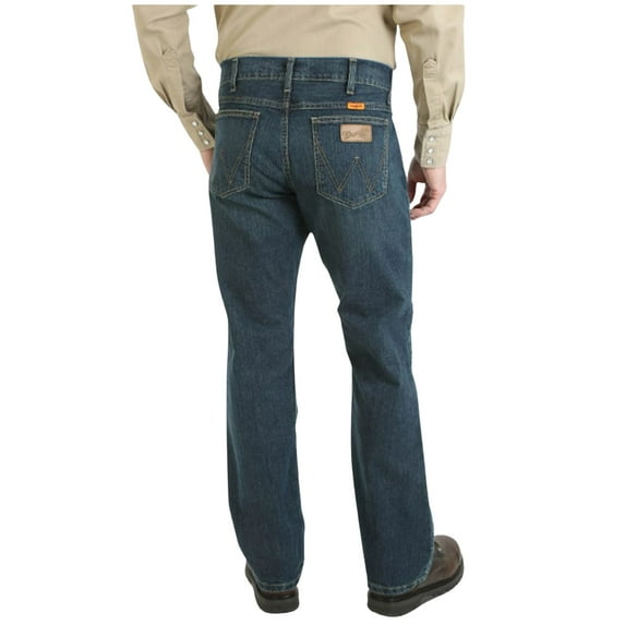 Wrangler Men's Retro Fr Memphis Dark Wash Slim Bootcut Jeans - 10FR77MPS 36W x 34L