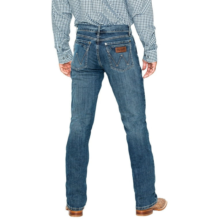 Wrangler Men's Retro Layton Bootcut Leg Slim Jeans, Medium Wrangler Men's Retro Layton Bootcut Leg Slim Jeans, Medium