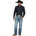 thumbnail image 1 of Wrangler Men's Retro Medium Wash Andalusian Relaxed Bootcut Stretch Denim Jeans - 112344485 31W x 32L  US, 1 of 4