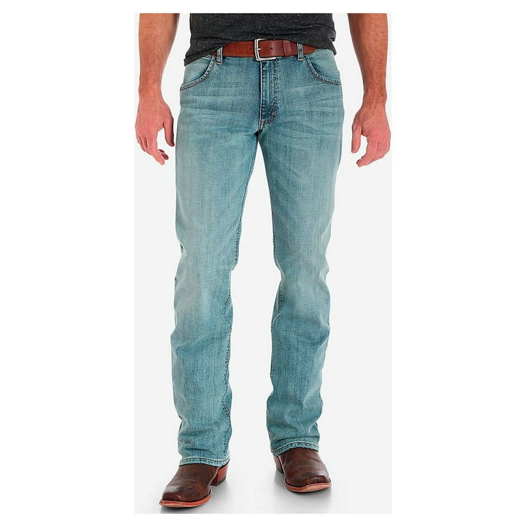 Wrangler Men\'s Retro Slim Boot Stretch Denim Jeans - Bearcreek