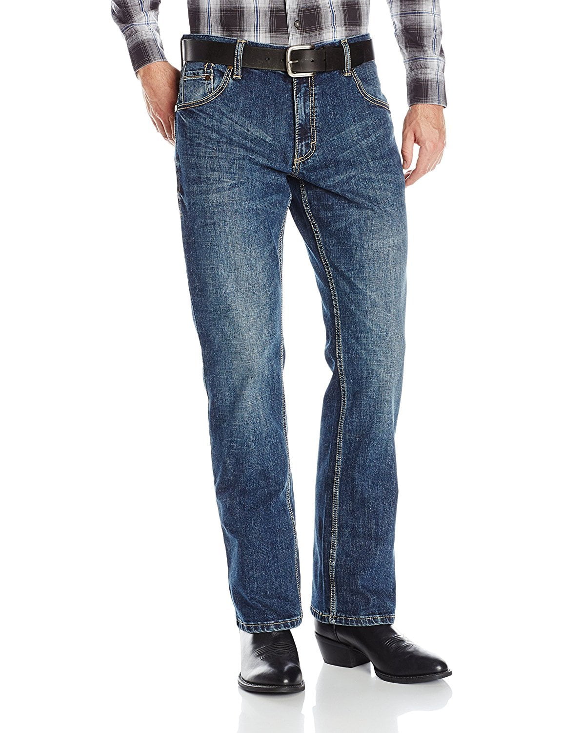 Wrangler Men's Retro Slim Fit Boot Cut Jean, Layton, 34x30 