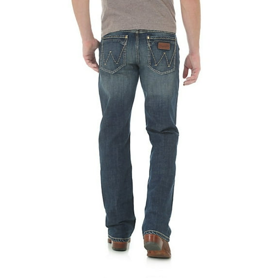 Wrangler Mens Retro Slim Fit Jeans Denim 40x36