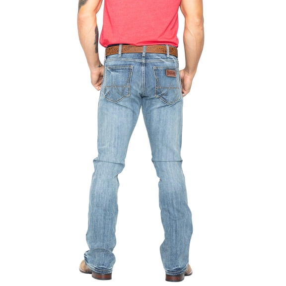 Wrangler Men's Retro Men'S Slim Fit Bootcut Jeans - 1077MWZGL 33W x 30L  US