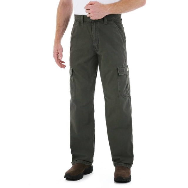 Wrangler Men's Rip-Stop Cargo Pants - Walmart.com