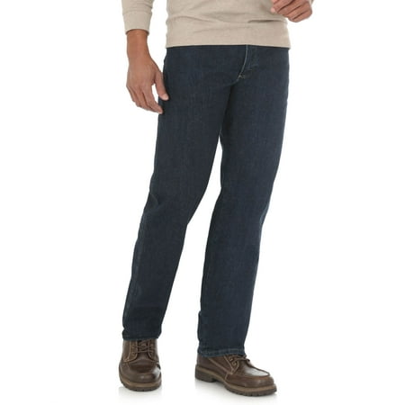 Wrangler Men's Rugged Wear Performance Series Regular Fit Jeans - Dark Indigo, Dark Indigo, 33X30
