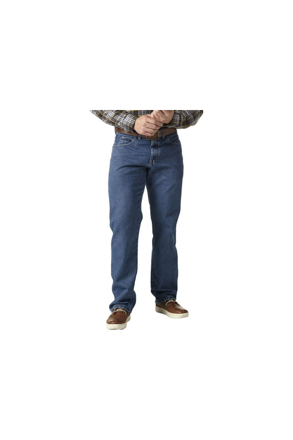 Men's Rugged Wear Relaxed Jeans Antique Indigo 34X34