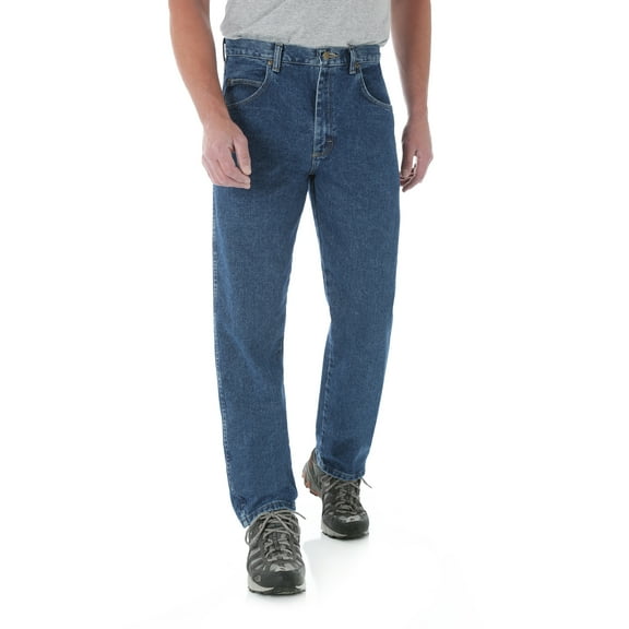 Wrangler Workwear 35001 Relaxed Five Pocket Jean-Antique Indigo-42-36