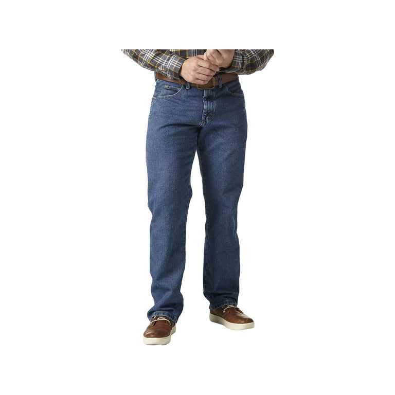 Wrangler Men's Rugged Wear Relaxed Jeans Antique Indigo 30X32