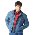 thumbnail image 1 of Wrangler Men's Serape Lined Denim Jacket - 112335727 Medium, 1 of 4