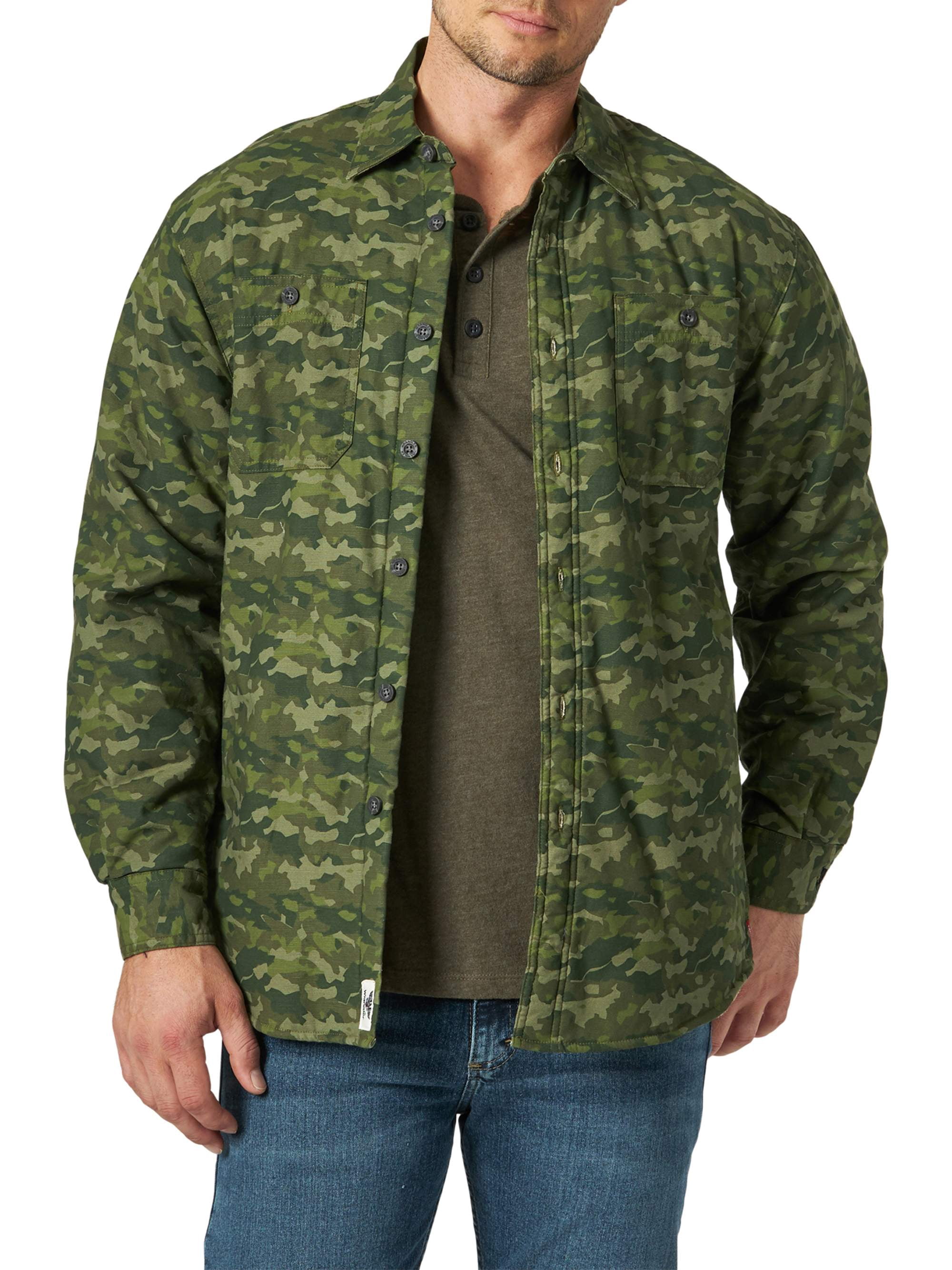 Wrangler Men's Sherpa Lined Jacket