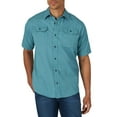 thumbnail image 1 of Wrangler Men's Short Sleeve Comfort Stretch Woven Shirt, 1 of 4