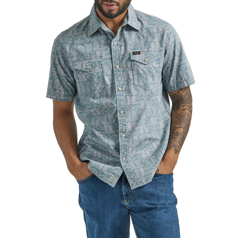 walmart men's wrangler shirts