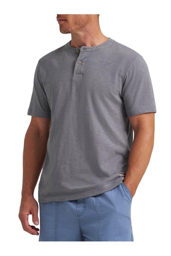 ® Men's Short Sleeve Henley, Sizes S-3XL