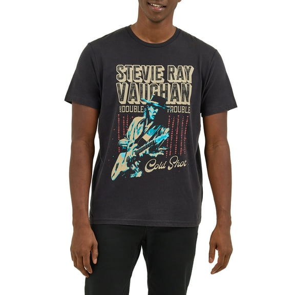Wrangler® Men's Short Sleeve Stevie Ray Vaughan Graphic Tee, S-3XL