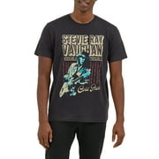 Wrangler  Mens Short Sleeve Stevie Ray Vaughan Graphic Tee, S-3XL