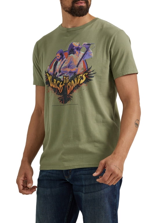 ® Men's Short Sleeve Black Crowes Graphic Band Tee, Sizes S-3XL