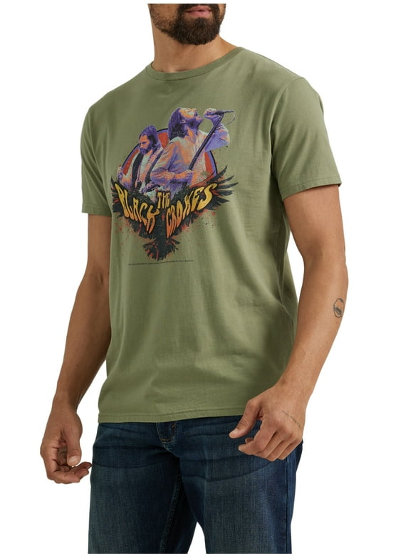 ® Men's Short Sleeve Black Crowes Graphic Band Tee, Sizes S-3XL