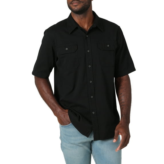 Wrangler Men's Short Sleeve Woven Shirts, Sizes S-5XL