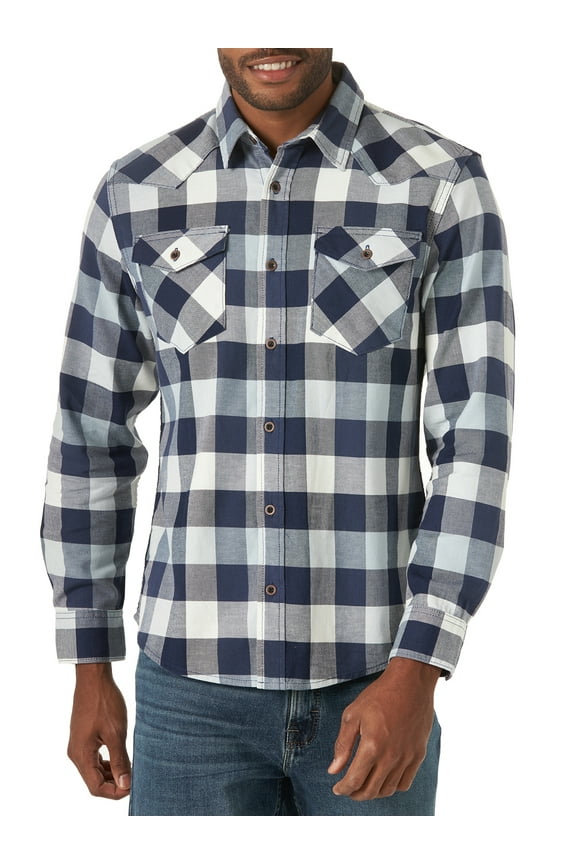 Men’s Slim Fit Long Sleeve Woven Shirt