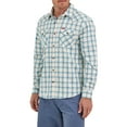 thumbnail image 1 of Wrangler® Men's Slim Fit Long Sleeve Woven Twill Shirt with Sunglasses Cleaner, Sizes S-5XL, 1 of 4