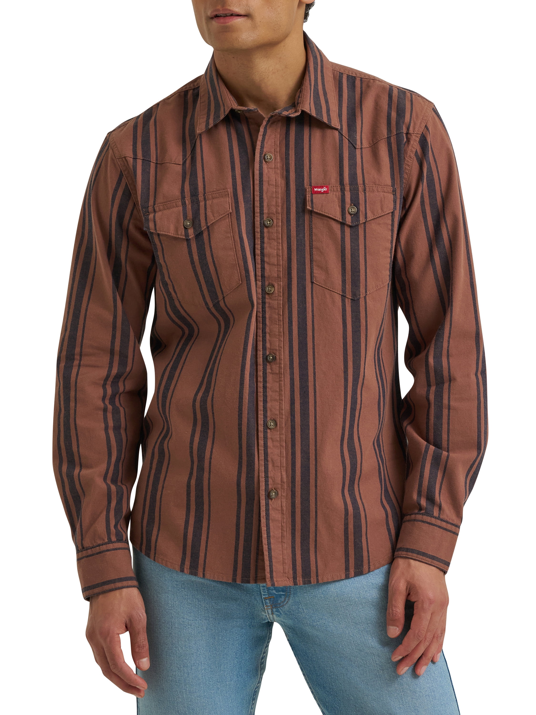 Wrangler® Men's Long Sleeve Woven Shirt
