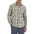 thumbnail image 1 of Wrangler® Men's Slim Fit Long Sleeve Woven Twill Shirt with Sunglasses Cleaner, Sizes S-5XL, 1 of 5