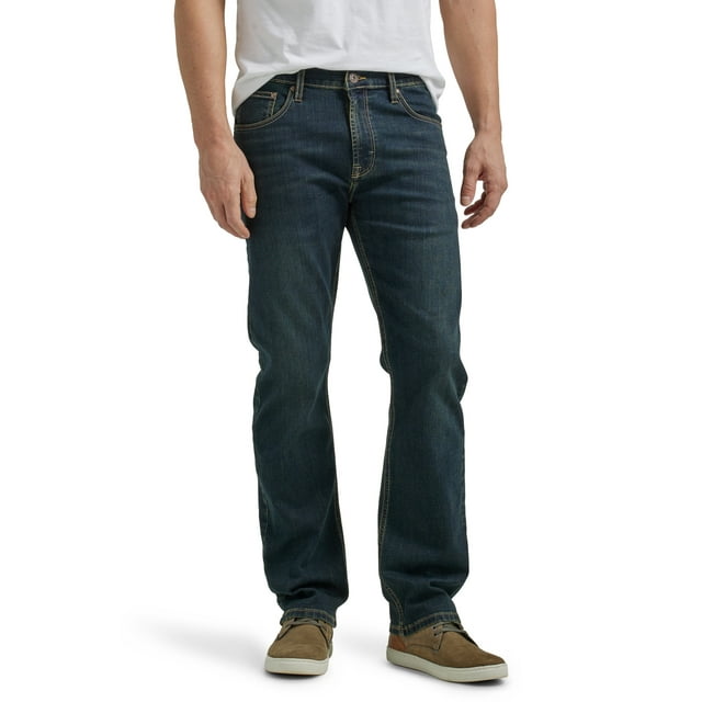Wrangler Men's Slim Straight Fit Jean with Stretch - Walmart.com