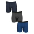 thumbnail image 1 of Wrangler Men's Soft Flex Boxer Brief Set, Boxer Briefs Underwear for Men, 3XL, 3 Pack, 1 of 11