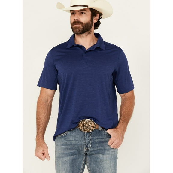 Wrangler Performance Polo Navy - Mens Polo  - 112359350