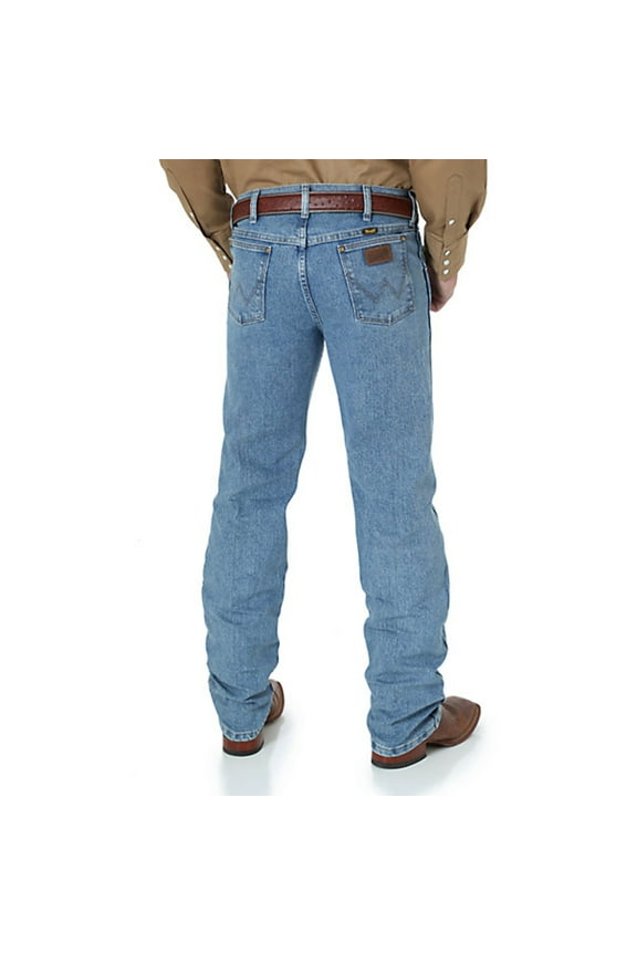 Men's Stone Beach Light Wash Premium Performance Bootcut Jeans - 1047MACSB 40W x 36L  US