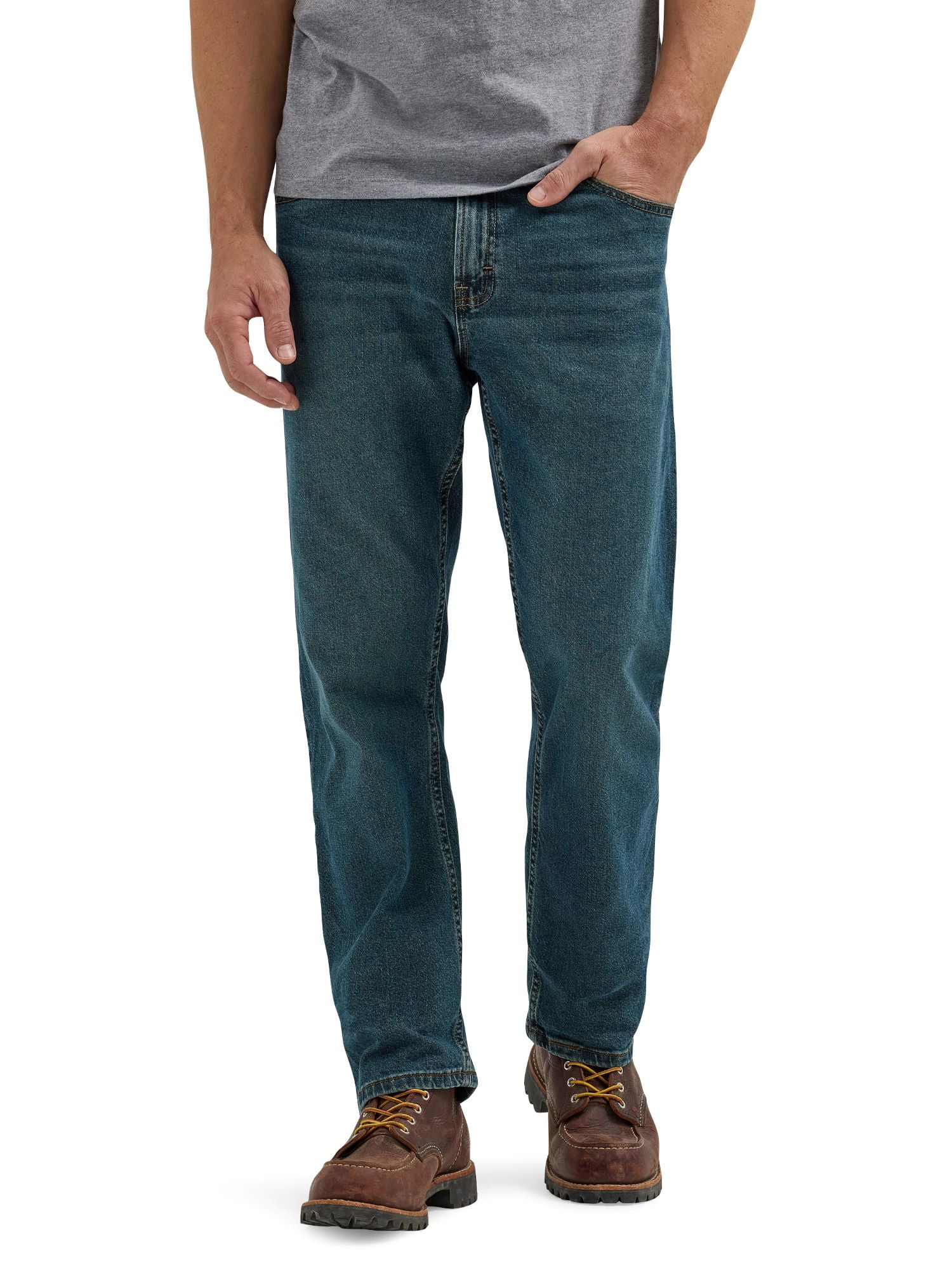 Wrangler Men's Straight Fit Jean with Stretch