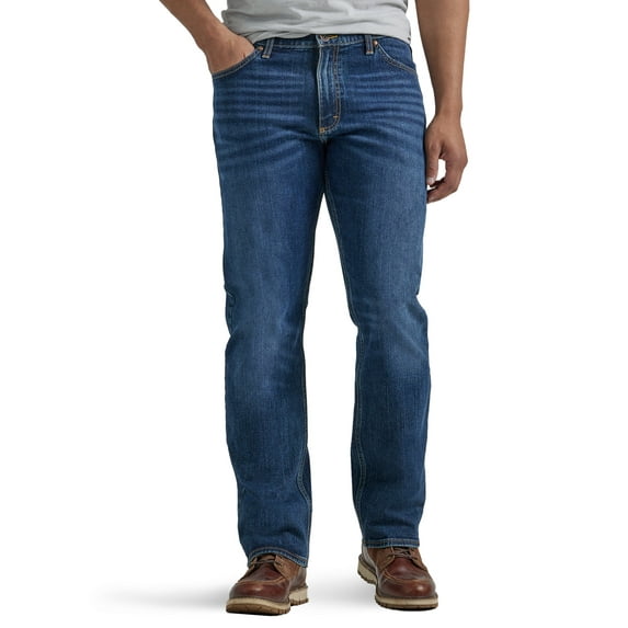 Wrangler Men's Straight Fit Jean with Stretch