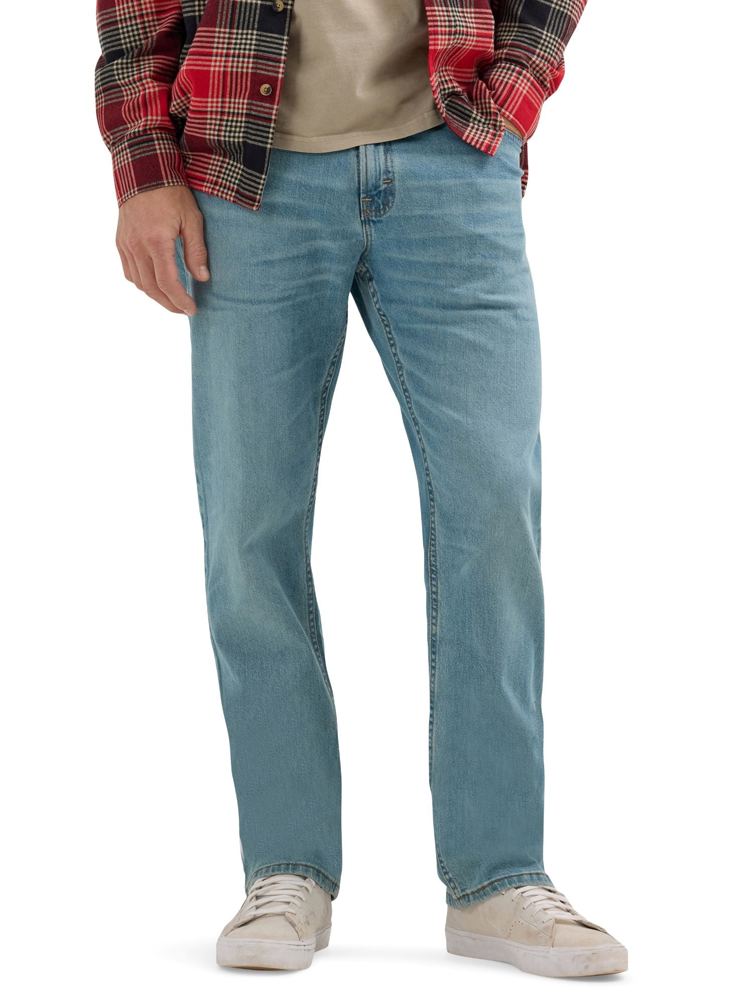 Wrangler Men's Straight Fit Jean with Stretch