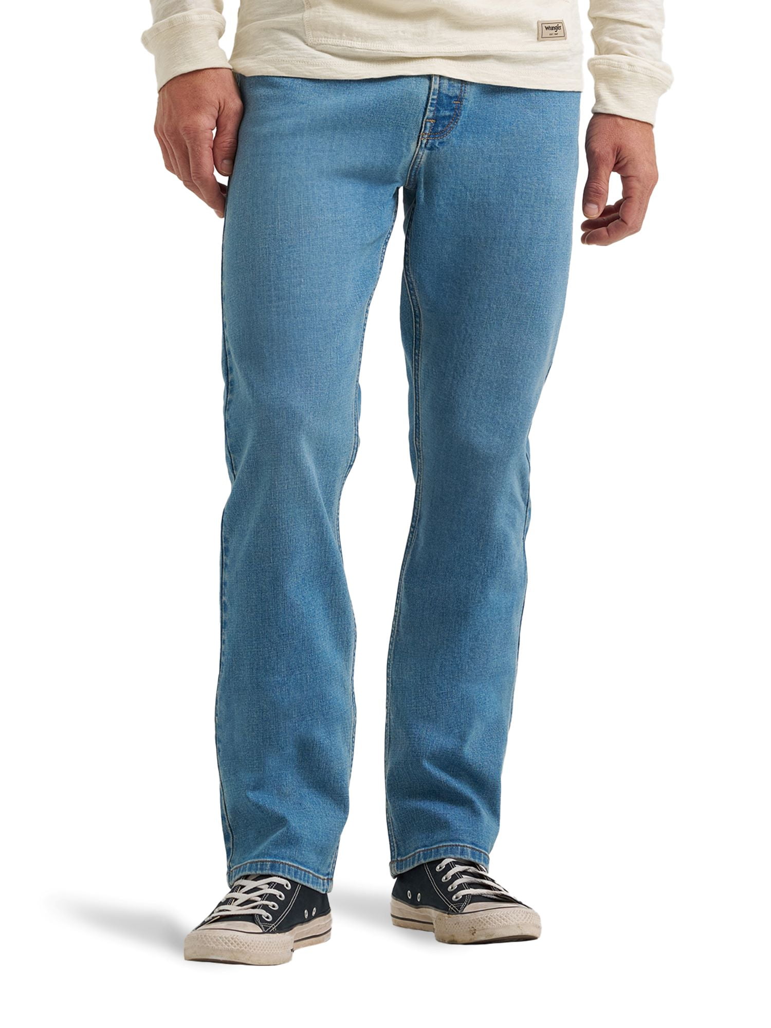 Wrangler Men's Straight Fit Jean with Stretch