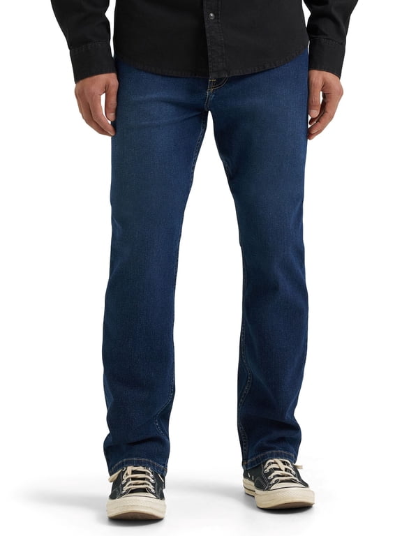 Men's Straight Fit Jean with Stretch