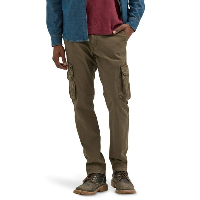 Wrangler Men's Stretch Taper Leg Regular Fit Cargo Pant