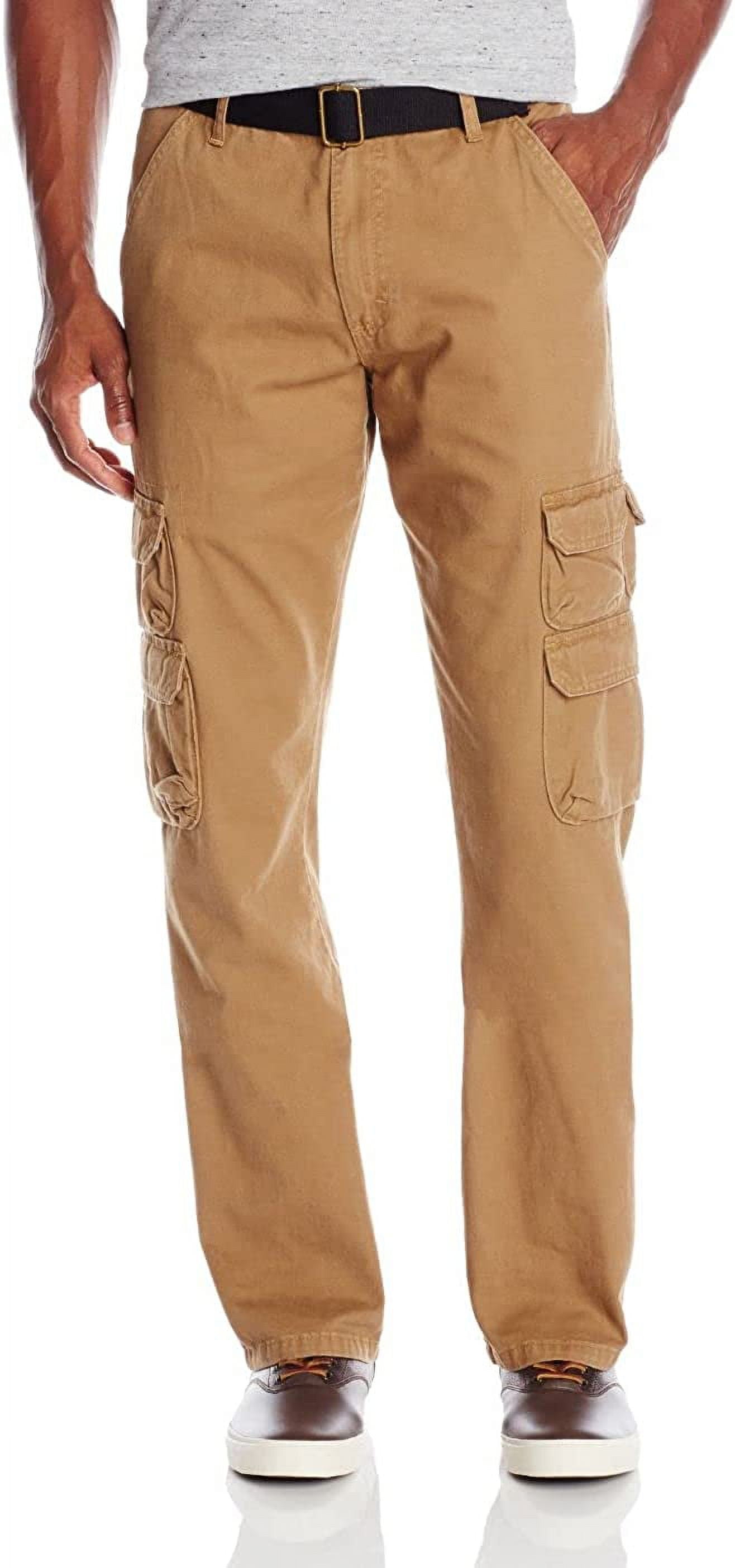 Wrangler® Men's Stretch Taper Leg Regular Fit Cargo Pant