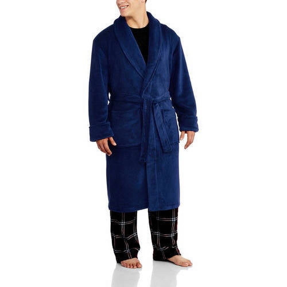 Wrangler Men's Super Plush Robe - Walmart.com