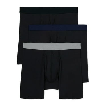 Wrangler Men’s Supima ComfortFlex Stretch Boxer Briefs, 6-Pack