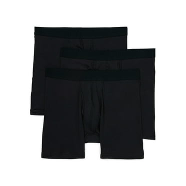 Wrangler Men’s Supima ComfortFlex Stretch Boxer Briefs, 6-Pack