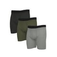 thumbnail image 1 of Wrangler Five Star Premium Pro Venture Men’s 6" Boxer Briefs, 3-Pack, 1 of 5