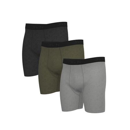 Wrangler Five Star Premium Pro Venture Men’s 6" Boxer Briefs, 3-Pack