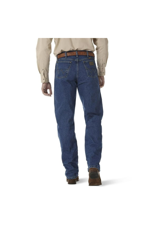 Men's Tall George Strait Cowboy Cut Jean Relaxed fit, heavy weight Stonewashed,,34X38