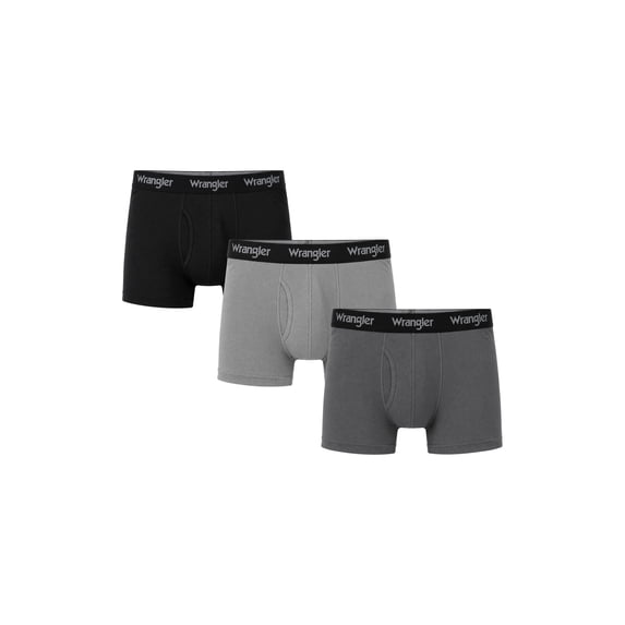 Wrangler Men's Tough Flex Mesh Boxer Brief, 3 Pack